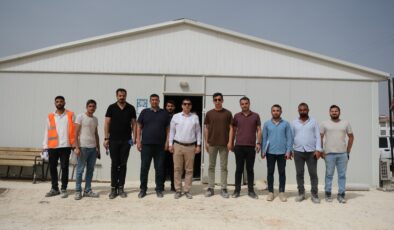Kaymakam GÜRBÜZ, Eğitim Yatırımlarını Denetledi”