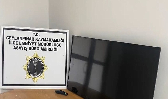 Ceylanpınar’da akıllara zarar hırsızlık vakası!