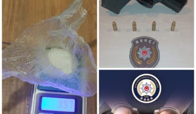 Haliliye’de devriye esnasında 2 kişi yakayı ele verdi…