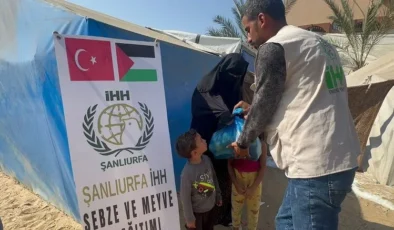 Şanlıurfa İHH’dan Gazze’ye destek çağrısı
