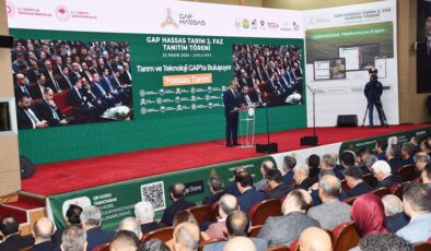 GAP Hassas Tarım 2. Faz Tanıtım Töreni”, Şanlıurfa’da