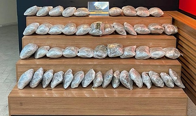 Şanlıurfa’da onlarca kilo uyuşturucu ele geçirildi…
