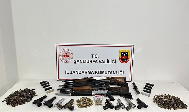 Şanlıurfa jandarmadan silah kaçakçılarına operasyon gözaltılar var…