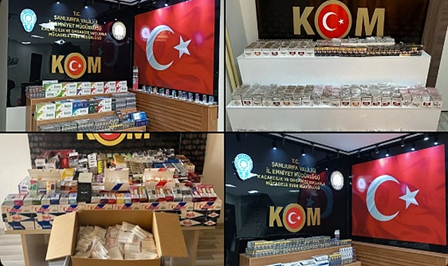 Urfa’da kaçakçılık operasyonu! Gözaltılar var…