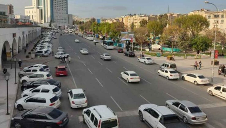 Urfa’da trafiğe kayıtlı araç sayısı açıklandı!