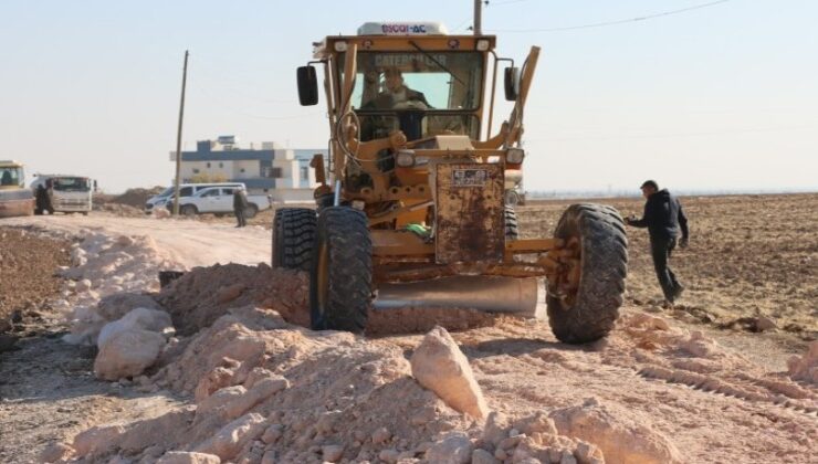 Urfa Büyükşehir Kırsalda Güçlü Altyapı Hedefi İle Çalışıyor