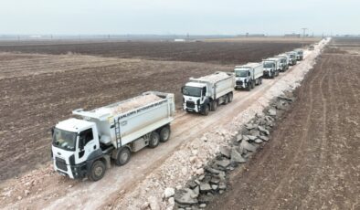 Büyükşehir’den Ceylanpınar’da hizmet seferberliği, alt ve üstyapı çalışmaları sürüyor