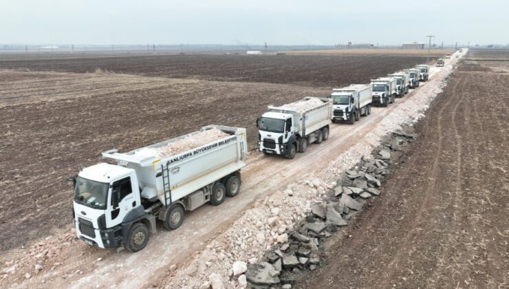 Büyükşehir’den Ceylanpınar’da hizmet seferberliği, alt ve üstyapı çalışmaları sürüyor