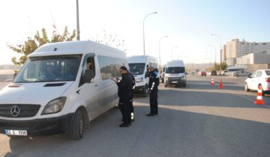 Şanlıurfa’da Büyükşehir zabıtadan okul servislerine sıkı denetim!..