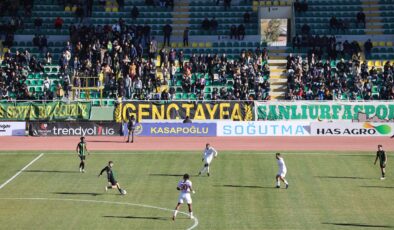 Başkan Gülpınar Şanlıurfaspor’u zorlu müsabakada yalnız bırakmadı