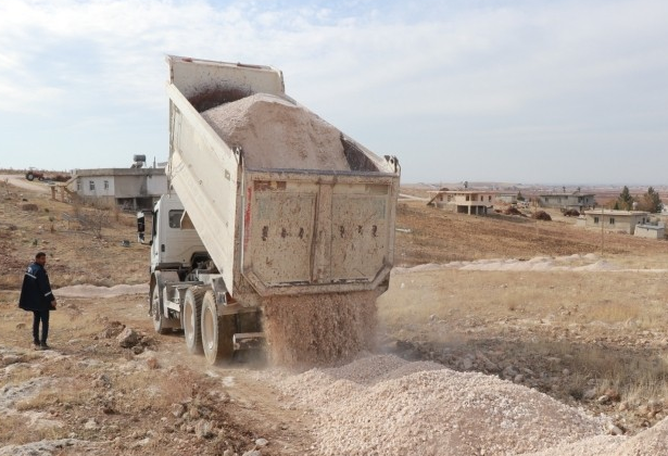 Haliliye Belediyesi, kırsal mahallelerde yeni yolları hizmete sundu