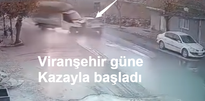 Viranşehir’de feci kaza: Yük taşır pikap ile otomobil çarpıştı!…
