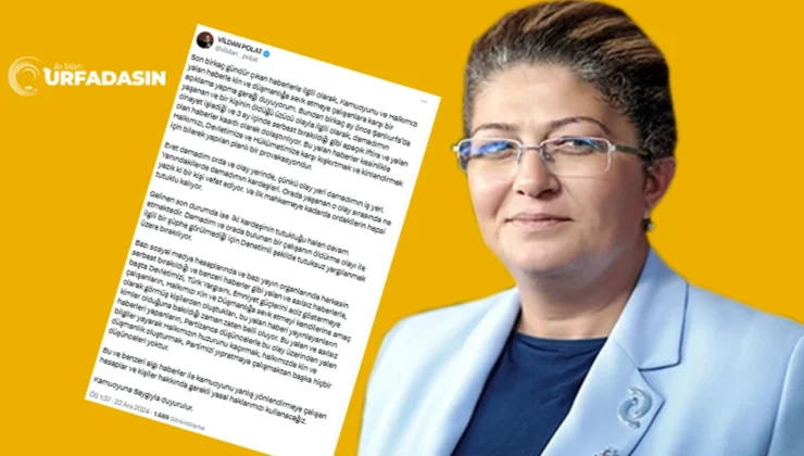 Vildan Polat’tan damadı ile ilgili açıklama geldi…