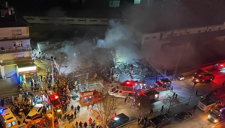 Konya’da bina çöktü: Bakan Yerlikaya’dan açıklama