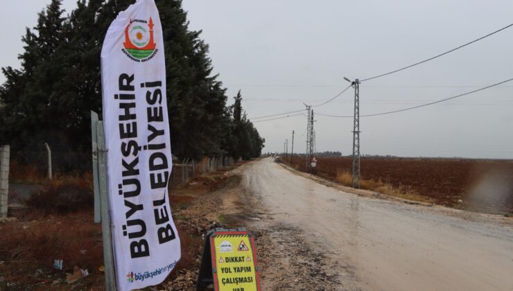 Şanlıurfa’da kırsal yolların çehresi değişiyor