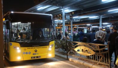 Şanlıurfa’da gece ulaşımı başlıyor