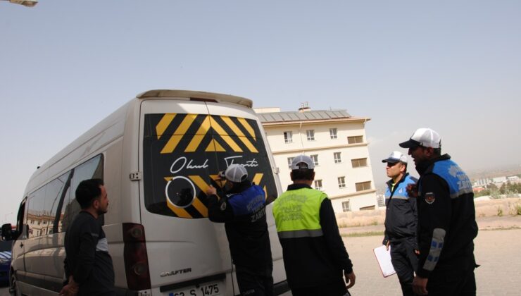 Şanlıurfa’da okul servis araçları denetlendi