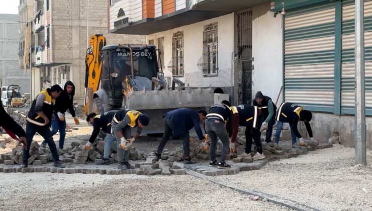Asya ve Direkli’de 100 bin metrekare sokak yenilemesi