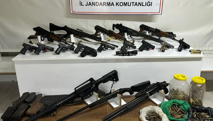 Urfa’da kaçak silah operasyonunda! Cephanelik ele geçirildi